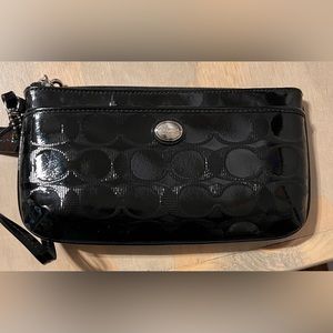 Coach Patent Leather Wristlet